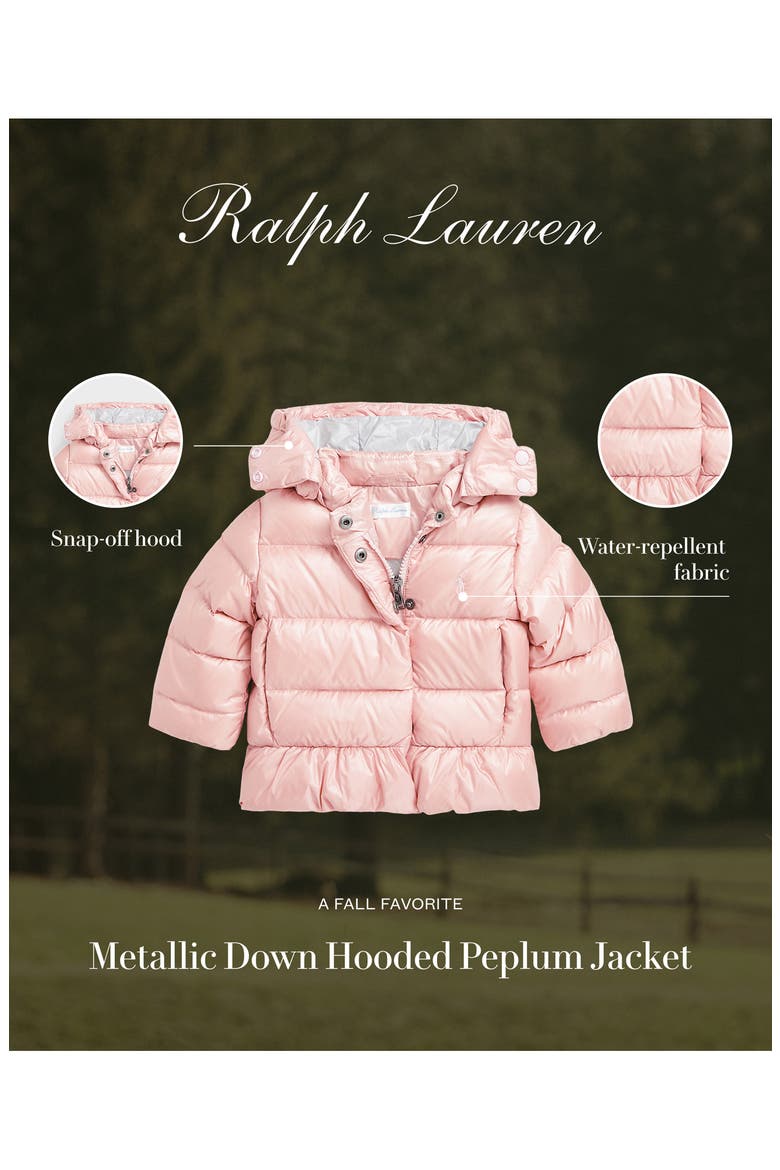 650 Fill Power Down Jacket with Removable Hood, Alternate, color, PINK