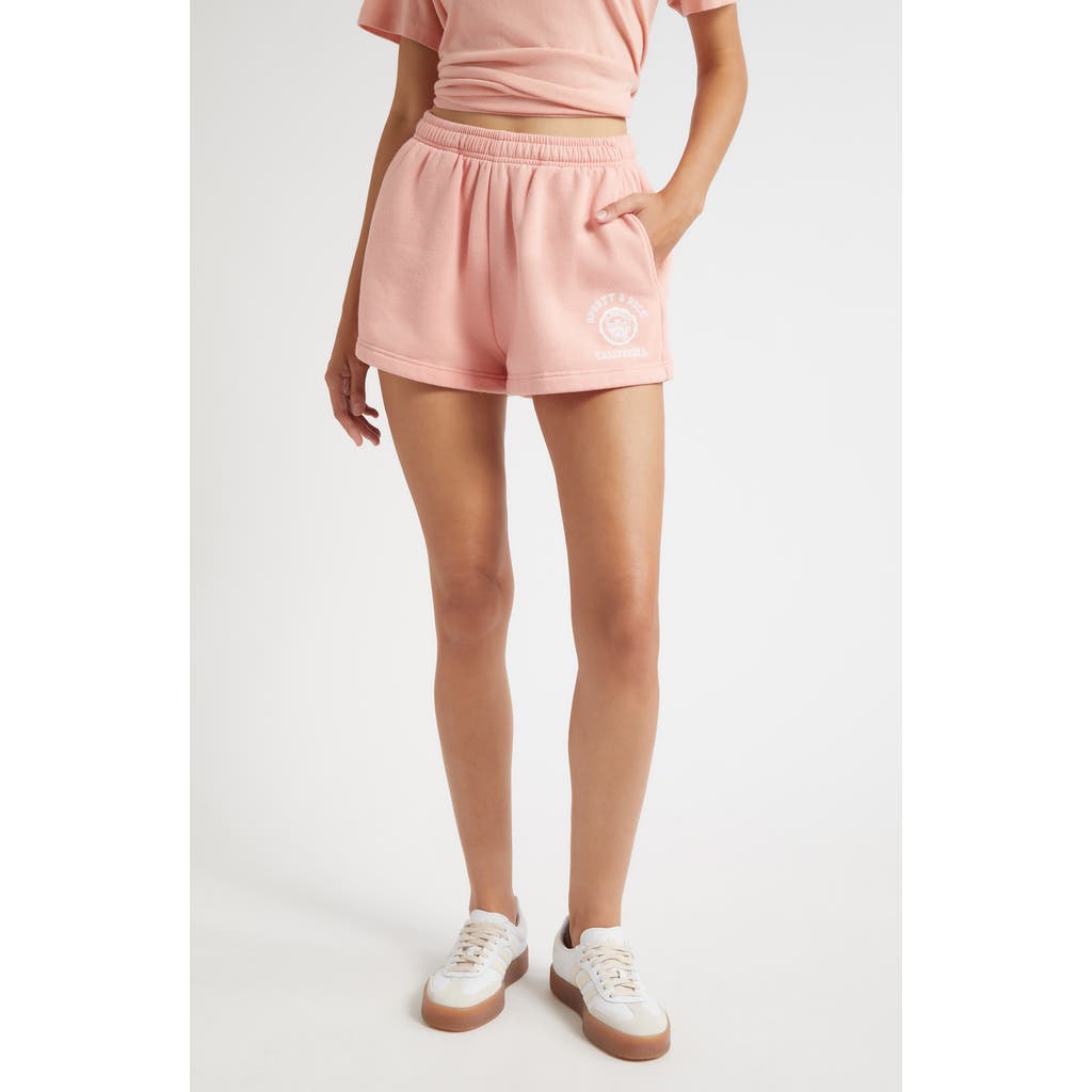 Sporty & Rich California Emblem Disco Graphic Shorts in Carnation  product