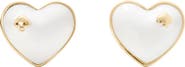 Kate Spade New York heart spade stud earrings
