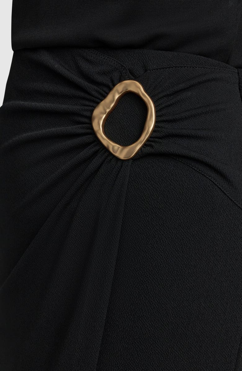 Donna Karan New York Faux Wrap Skirt, Alternate, color, 