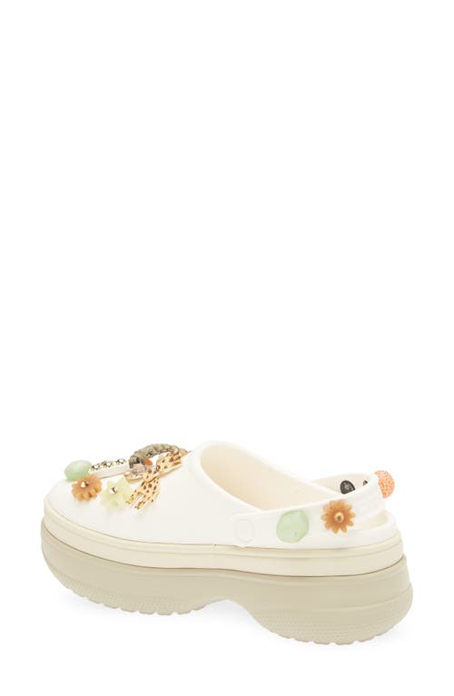 Crocs Classic Stacked Clog In Gray