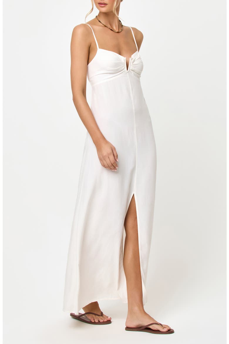 Chara Maxi Dress, Alternate, color, CREAM