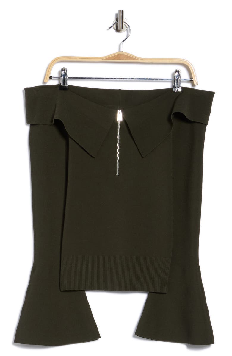 Simkhai Rebecka Off the Shoulder Long Sleeve Top, Alternate, color,