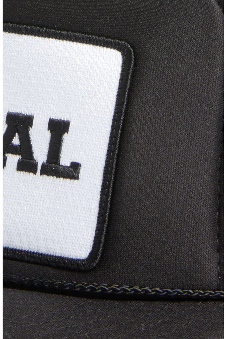Local Trucker Hat, Alternate, color, BLACK