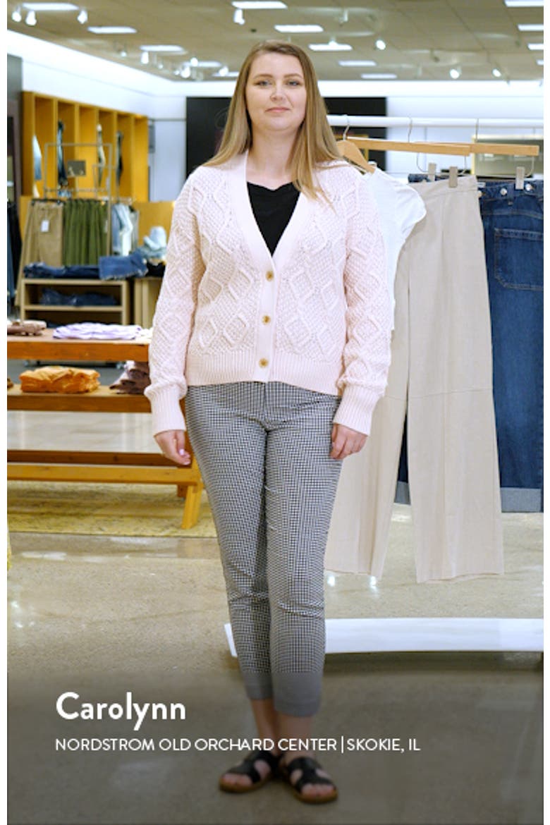 Diamond Cable Knit Cardigan video
