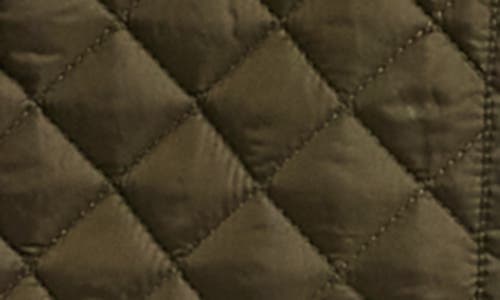 Gallery Quilted Vest In Green