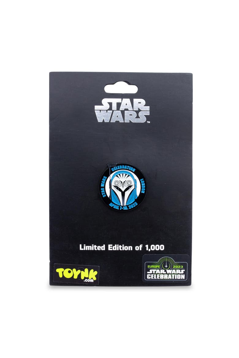 Star Wars The Mandalorian Bo-Katan Enamel Pin | SWC 2023 Exclusive, Alternate, color, Black