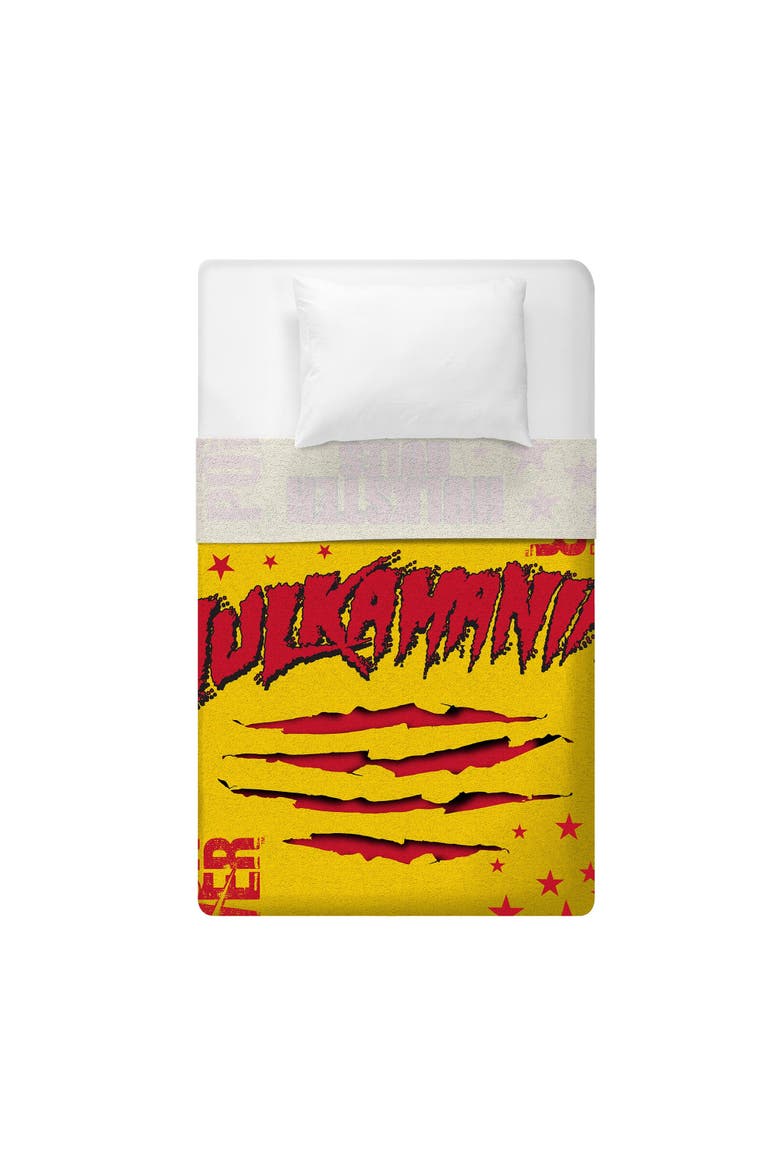 WWE Hulk Hogan 60" x 80" Raschel Throw Blanket, Alternate, color, None