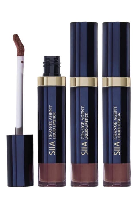3-Pc. Change Agent Long-Lasting Matte Liquid Lipstick Trio Set