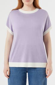 Marina Rinaldi Mrs. Ribellle Silk & Cashmere Sweater