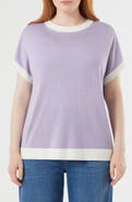 Marina Rinaldi Mrs. Ribellle Silk & Cashmere Sweater