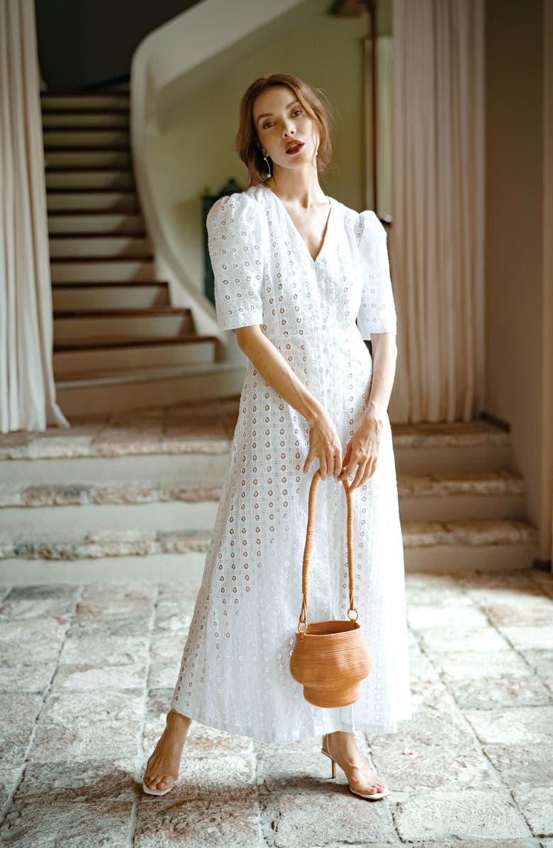 BRUNNA.CO The Olympia Embroidery Dress, Alternate, color,