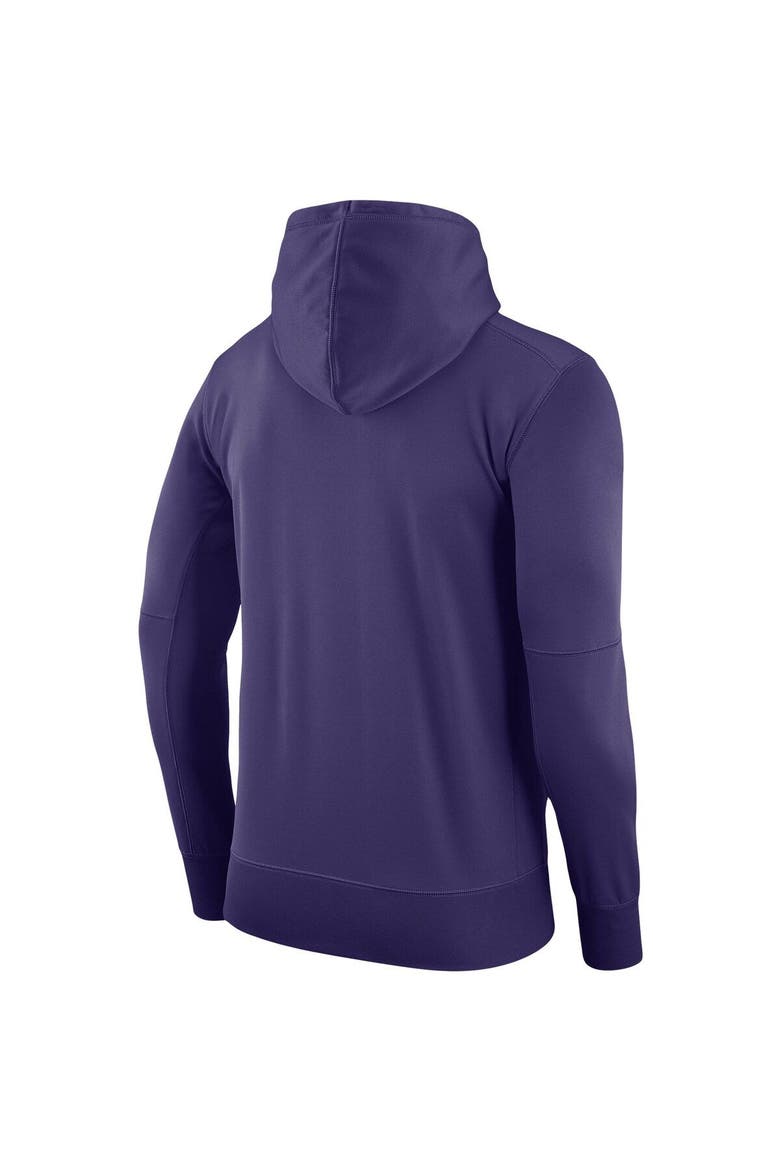 Men's Nike Purple LSU Tigers Performance Pullover Hoodie, Alternate, color, Purple