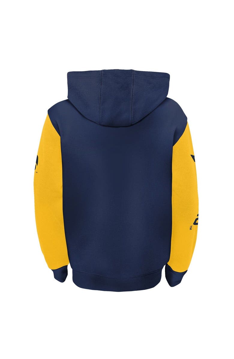 Outerstuff Youth Navy Milwaukee Brewers Poster Board Full-Zip Hoodie, Alternate, color, 