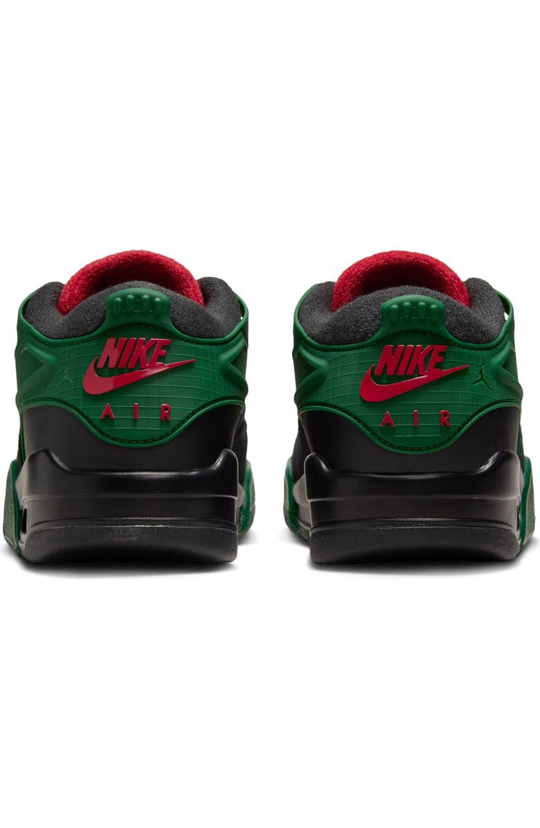 Nike Kids' Air Jordan 4 RM Sneaker, Alternate, color, Black/ Varsity Red/ Green
