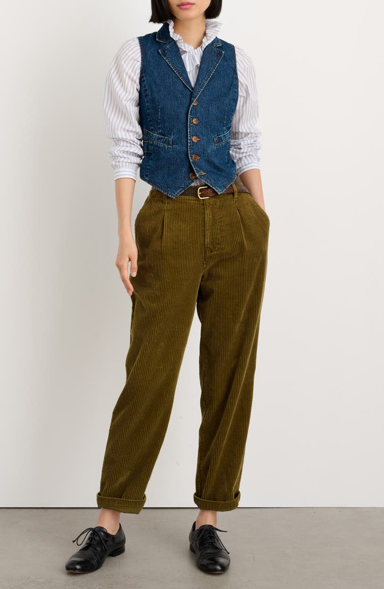 Alex Mill Arya Denim Vest, Alternate, color,