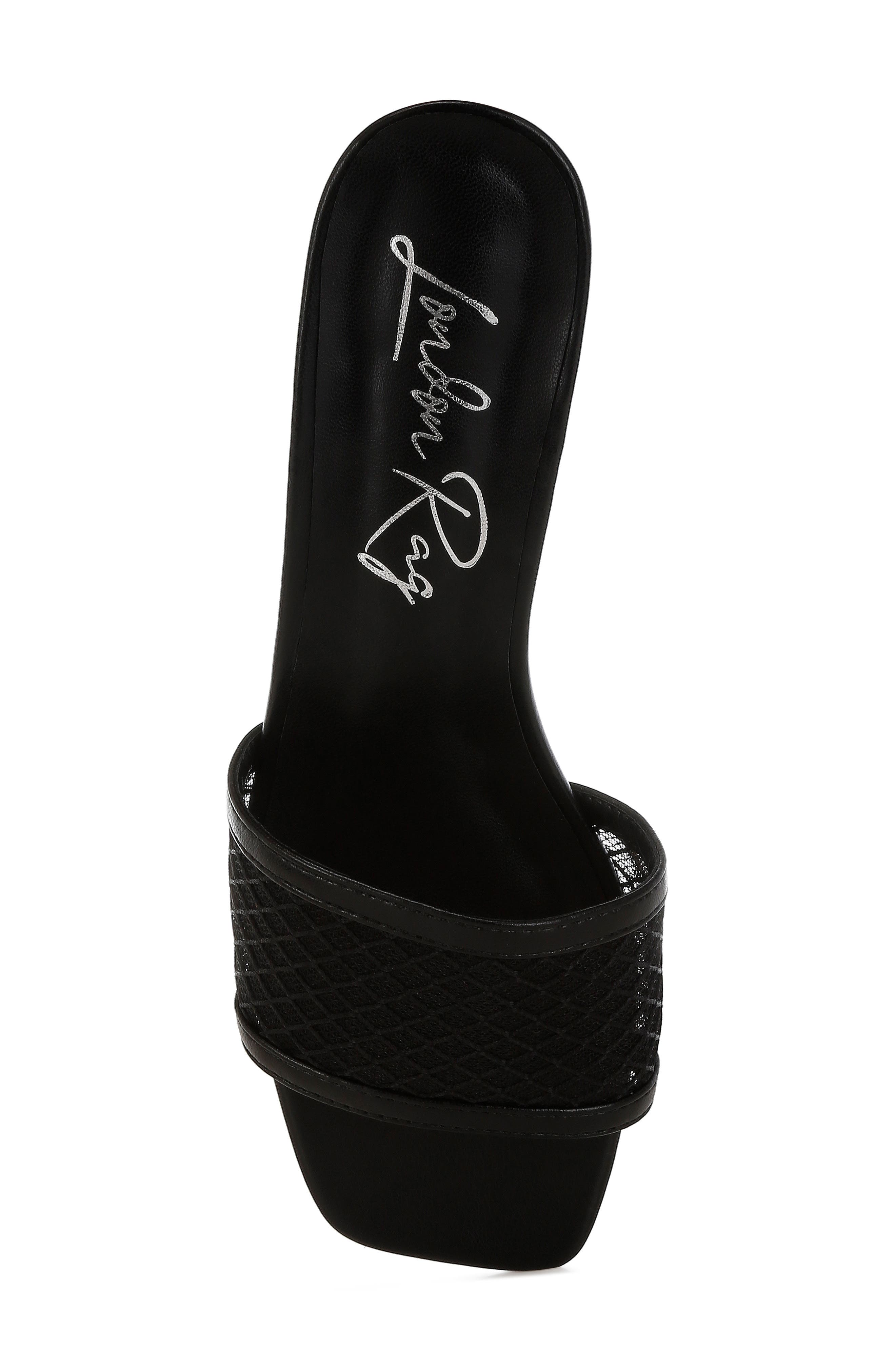 Faria Sandal, Alternate, color, BLACK