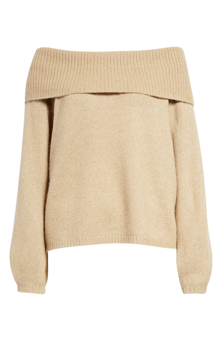 & Other Stories Off the Shoulder Wool Blend Sweater, Main, color, 
