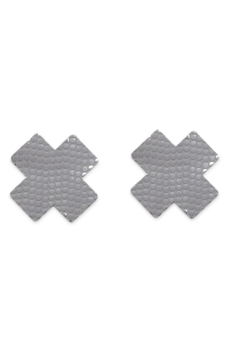 Nippies Bristols 6 Nippies Cross Nipple Covers, Main, color, 
