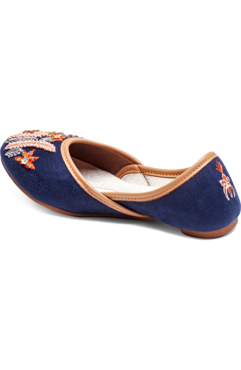 FUCHSIA Paris Embroidered Jutti Flat, Alternate, color,