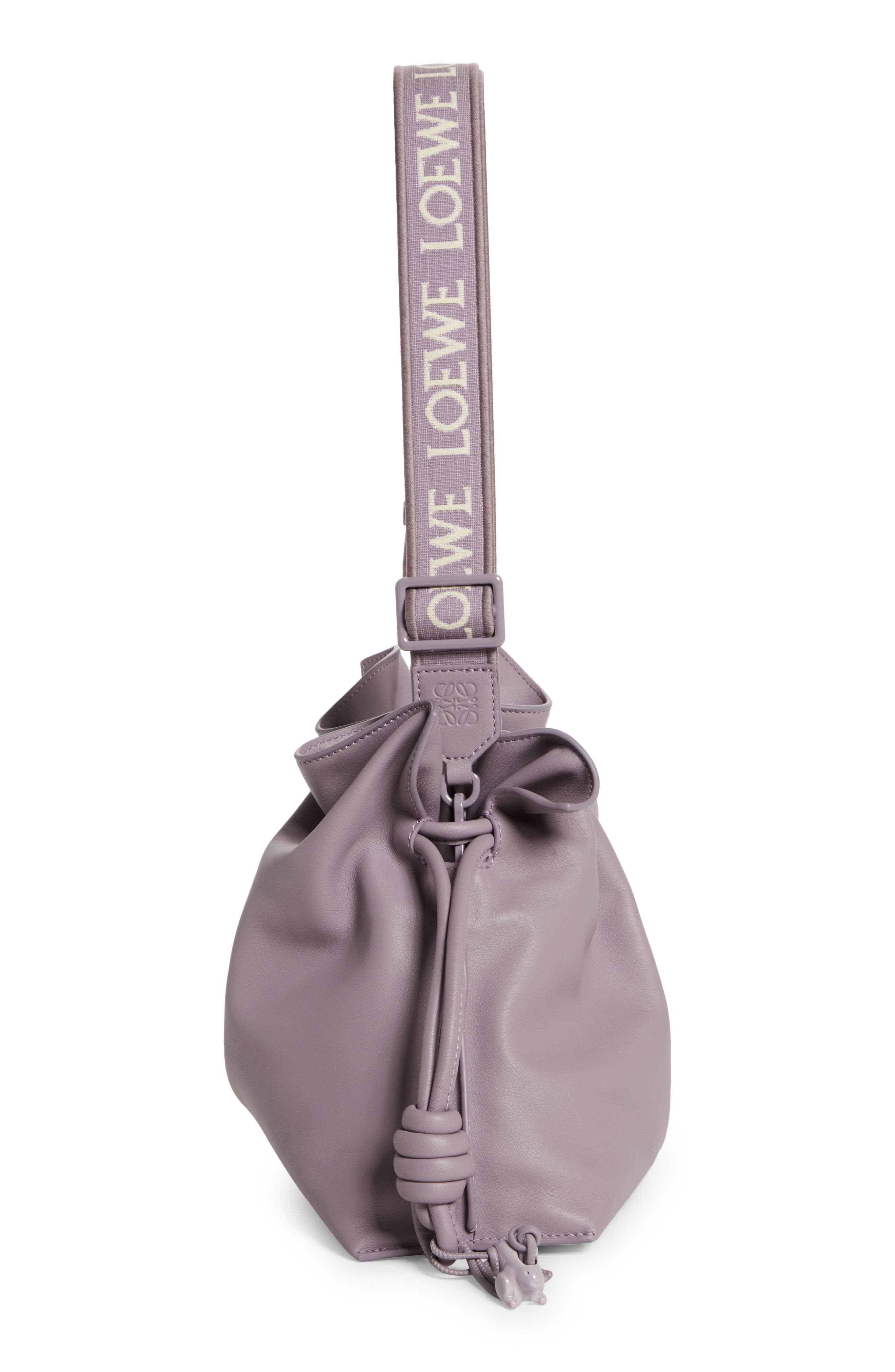 Loewe Flamenco Leather Clutch, Alternate, color, 