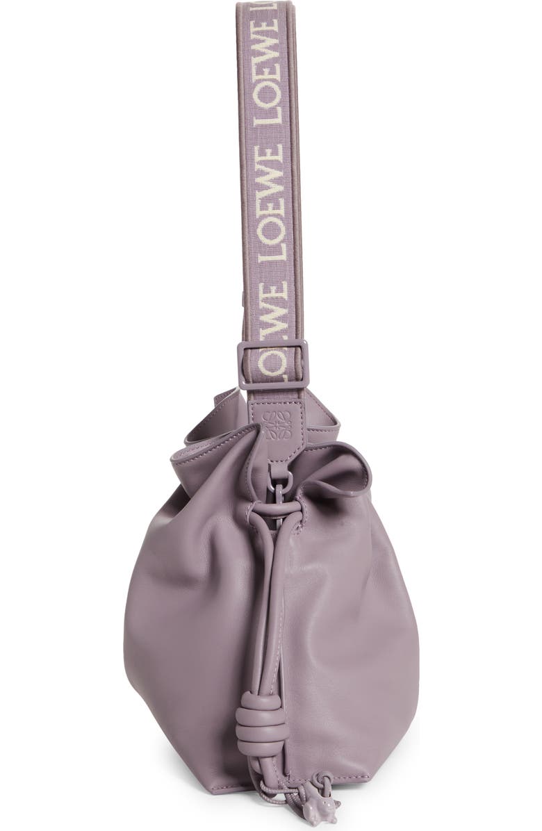 Loewe Flamenco Leather Clutch, Alternate, color,