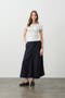 selected Ecru/Navy