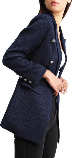 Princess Polly Textured Weave Blazer