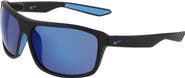 Nike Premier Stride 63mm Rectangular Sunglasses