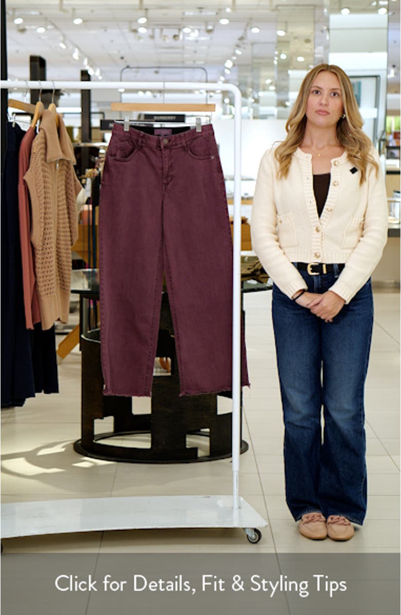 Wyatt Skyrise High Waist Ankle Wide Leg Jeans, sales video thumbnail