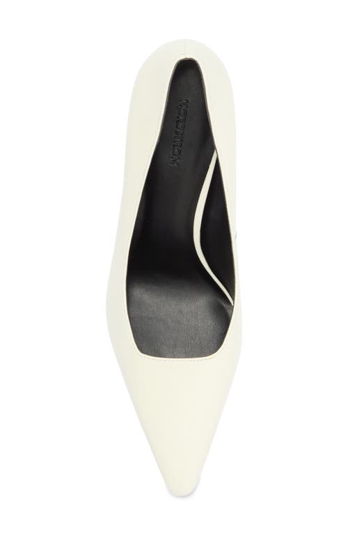 Nordstrom Lexxy Pointed Toe Pump In Ivory Vanilla