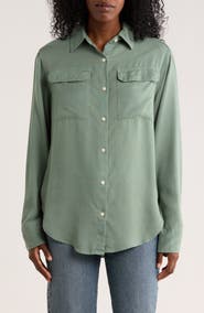 Tailor Vintage Utility Button-Up Shirt