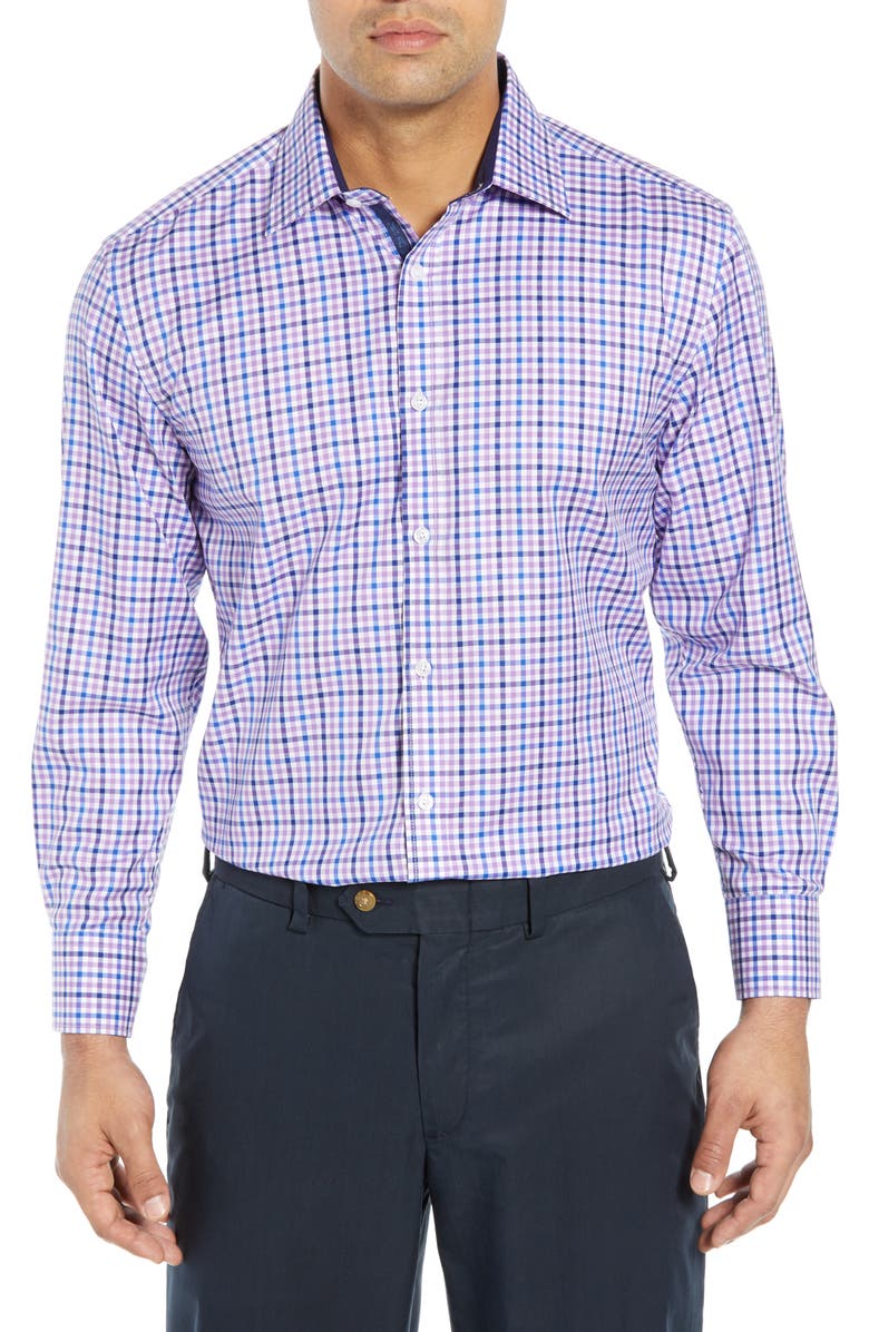 English Laundry Regular Fit Check Dress Shirt, Main, color,