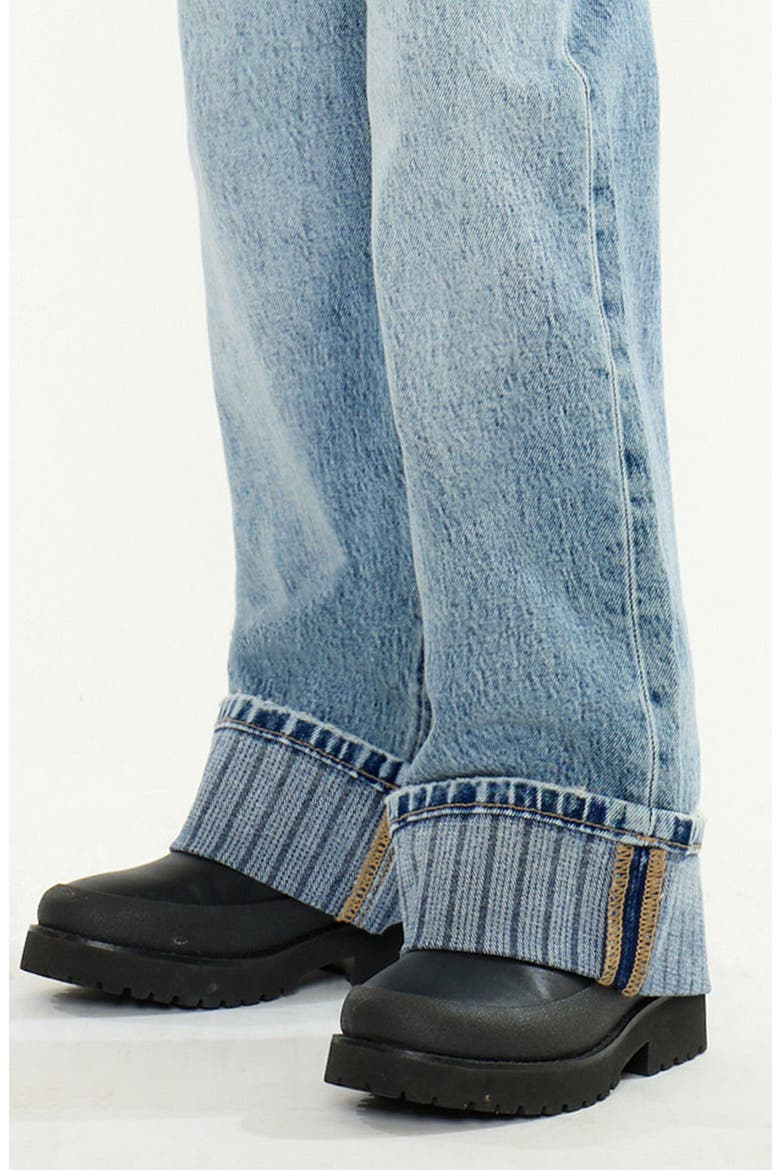 Pilar High Rise Wide Jeans, Alternate, color, Medium Light Wash