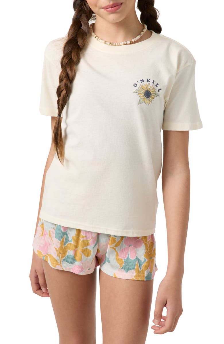 O'Neill Kids' Girls Scenic Dreamz Cotton Graphic T-Shirt, Main, color, 