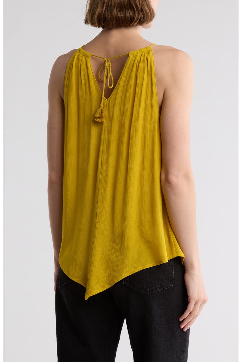 Lonnie Sleeveless Top, Alternate, color, LEMON CURRY