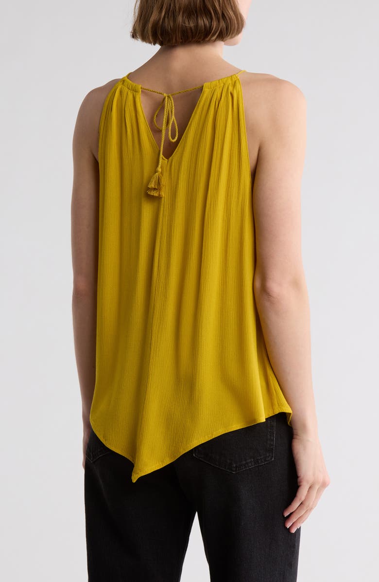 Tart Lonnie Sleeveless Top, Alternate, color, Lemon Curry