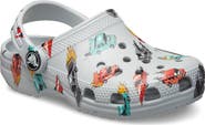 CROCS Kids' Race Car Print Classic Clog