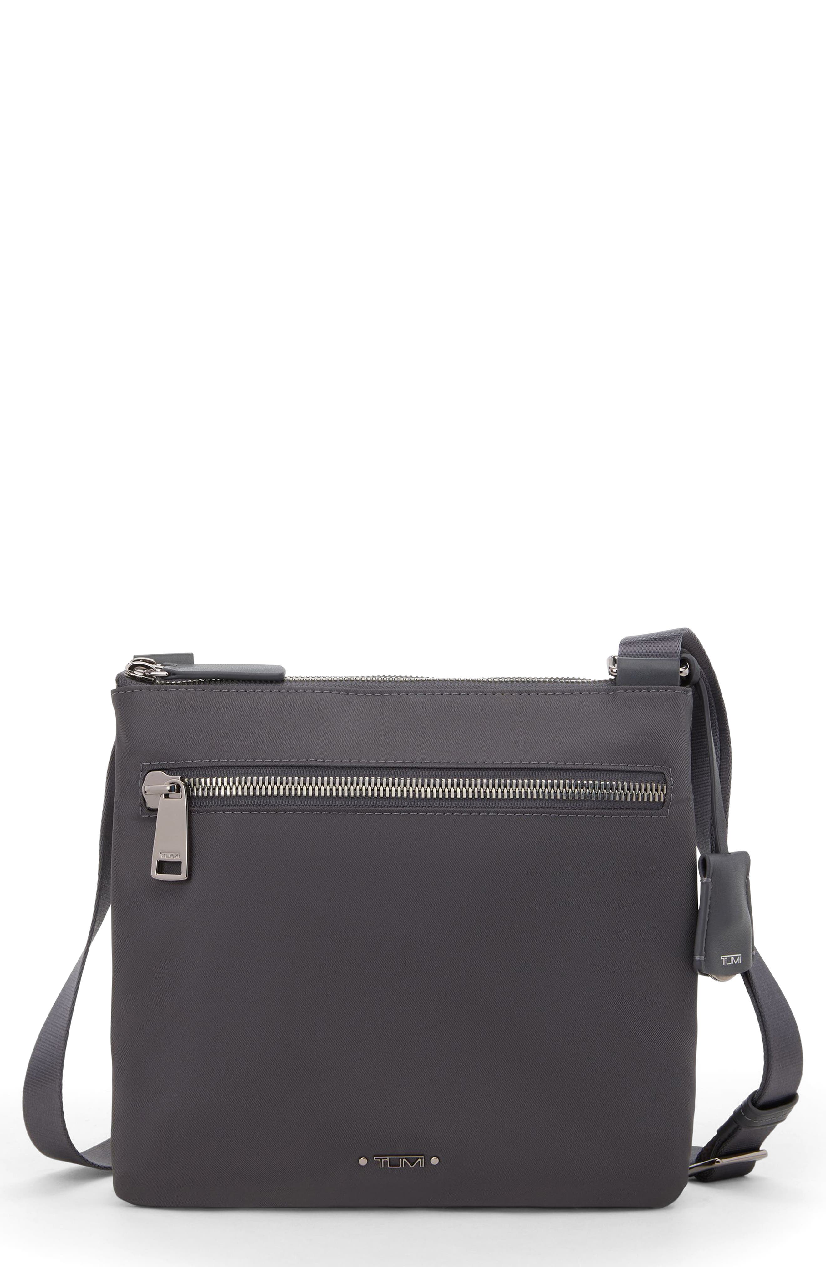 TUMI Tia Nylon Crossbody Bag, Main, color, 