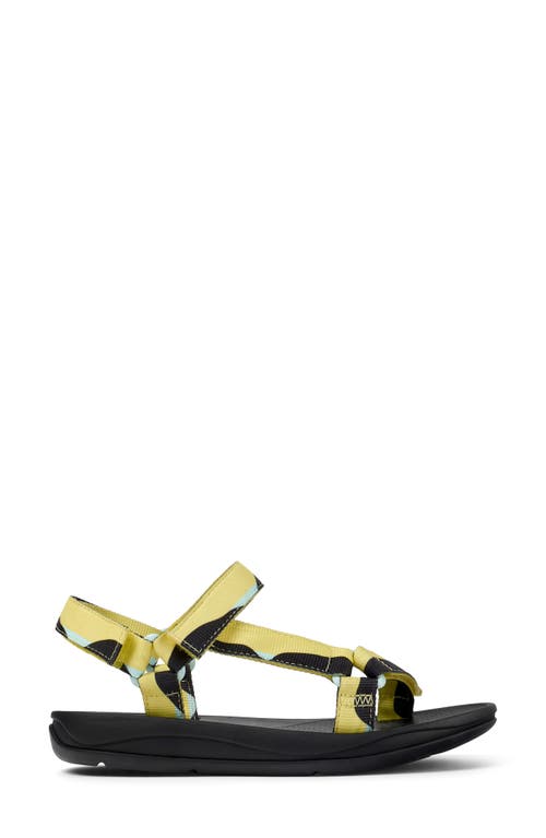 Camper Sandals For Women In Yellow Multi