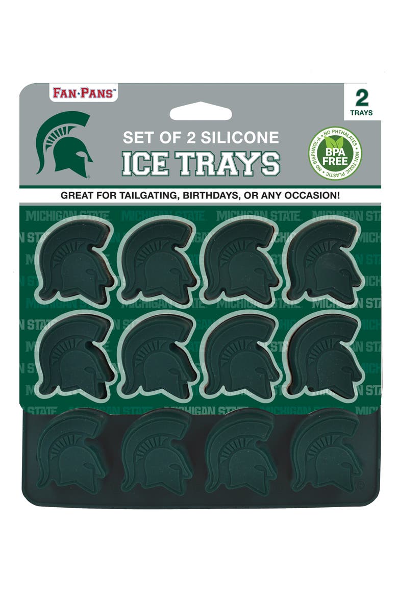 Michigan State Spartans Ice Cube Tray, Main, color, Multicolor