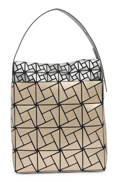 Double Layer Box Pattern Shoulder Bag