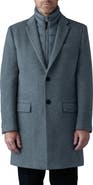 Mackage Skai-SLB Virgin Wool Coat with Removable Down Bib