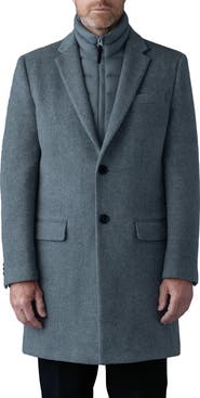 Mackage Skai-SLB Virgin Wool Coat with Removable Down Bib