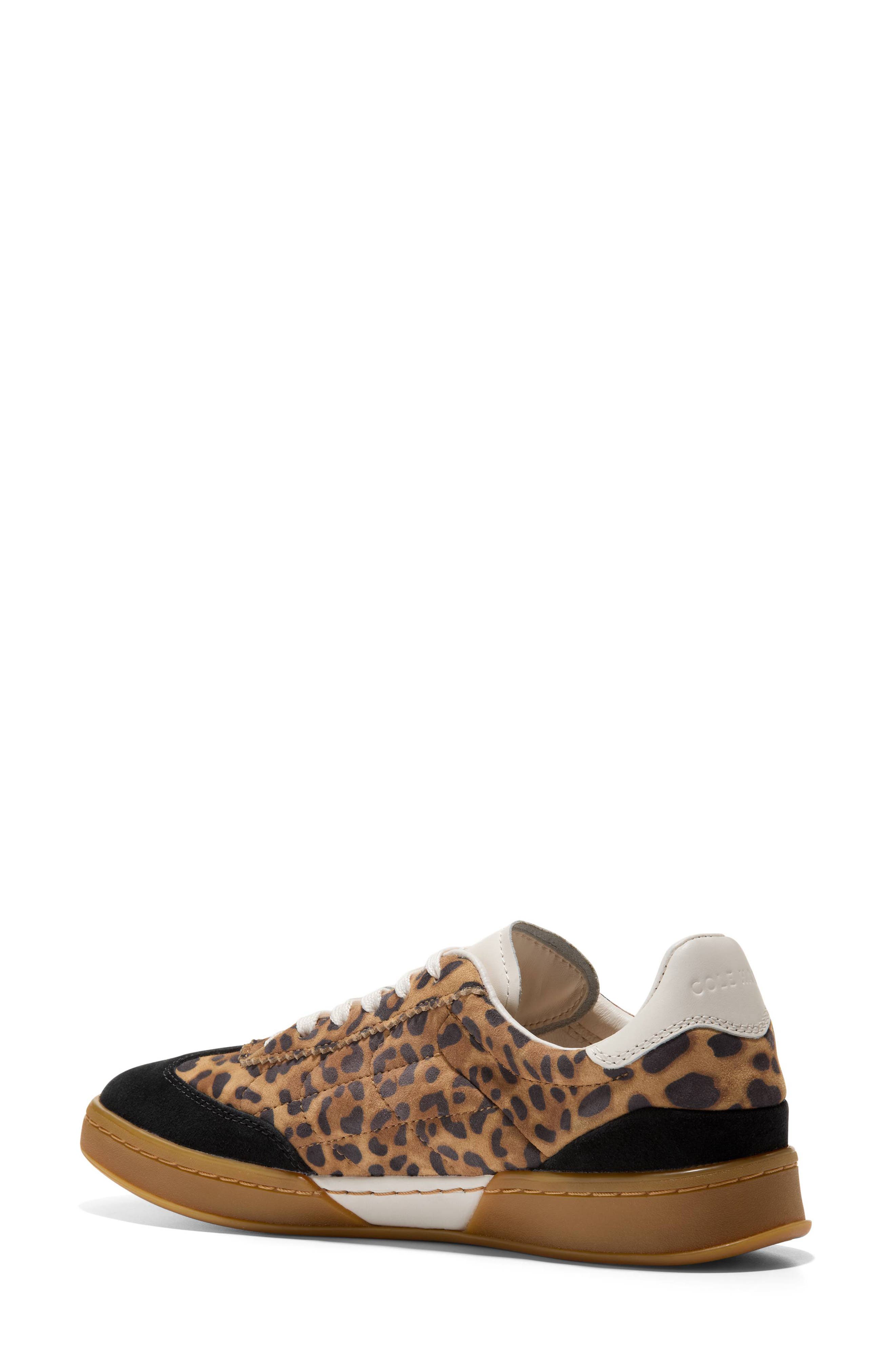 Cole Haan GrandPro Breakaway Leather Sneaker, Alternate, color, Leopard Printed