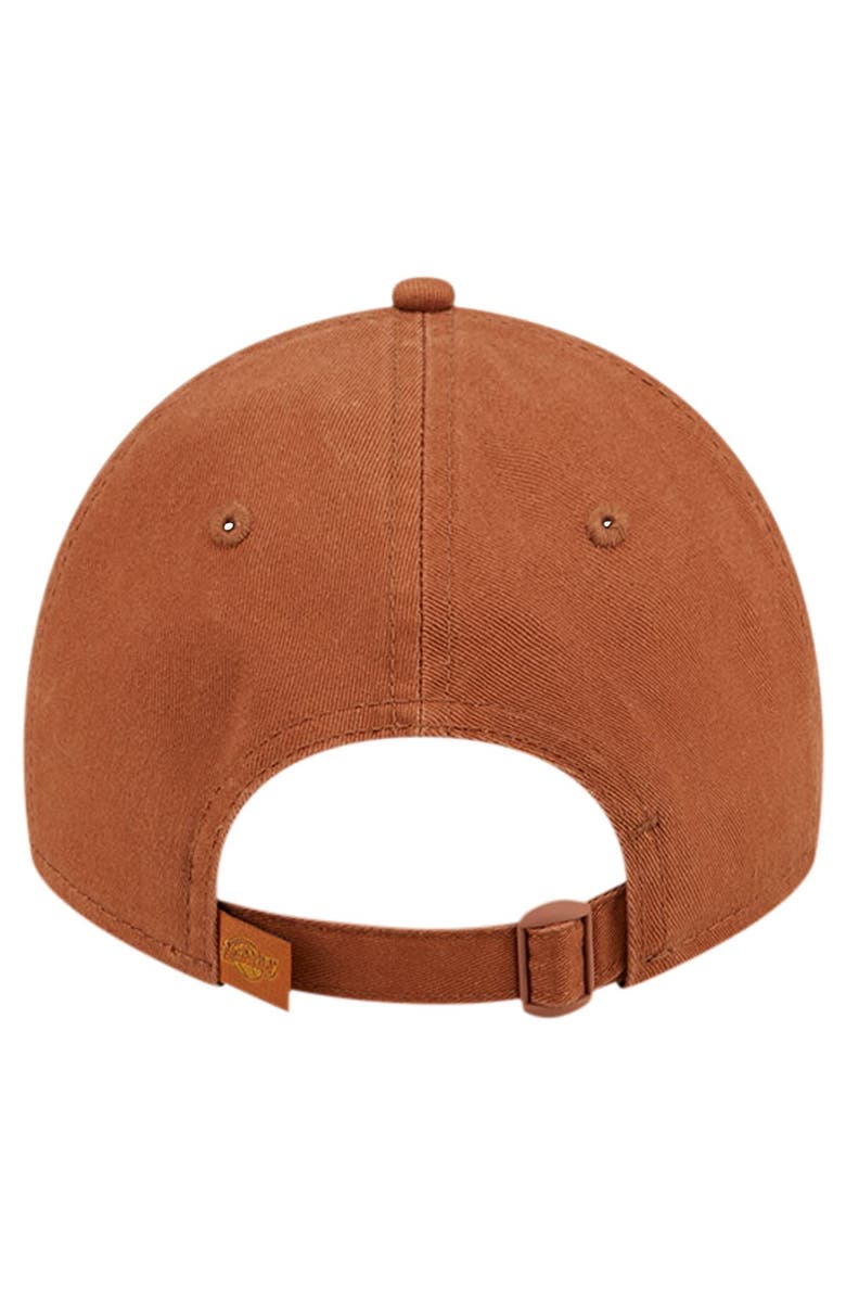 New Era Men's New Era Brown Los Angeles Lakers Colorpack Tonal 9TWENTY Adjustable Hat, Alternate, color, 