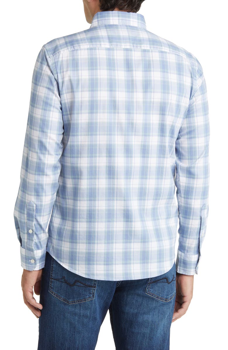 Faherty The Movement Plaid Button-Up Shirt, Alternate, color, 