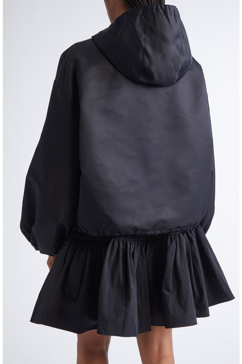Beverly Technical Nylon Anorak, Alternate, color, BLACK