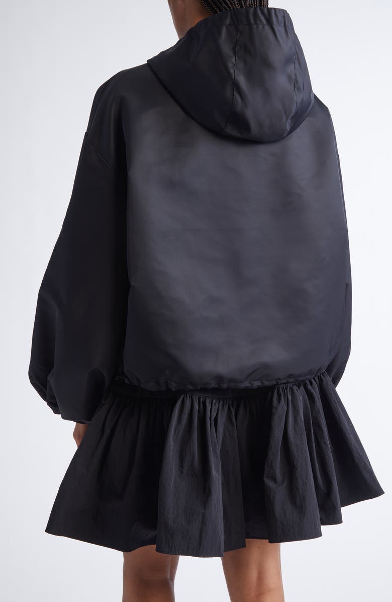 Cecilie Bahnsen Beverly Technical Nylon Anorak, Alternate, color, Black