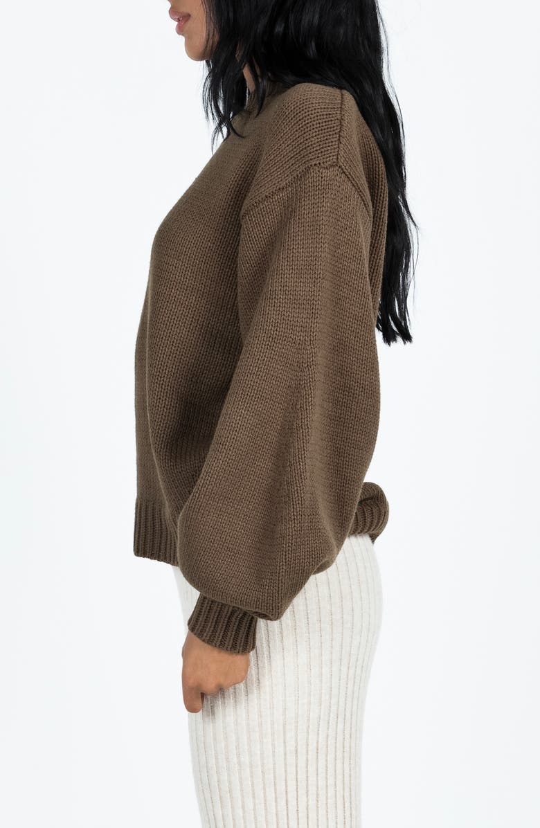 Princess Polly Harmony Balloon Sleeve Sweater, Alternate, color, 